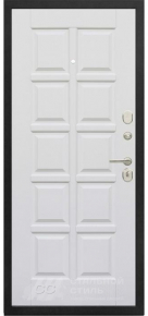 Дверь с белой панелью №542 с отделкой МДФ ПВХ - фото №2