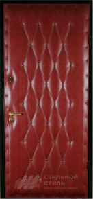 Дверь ЭД №43 с отделкой Винилискожа - фото