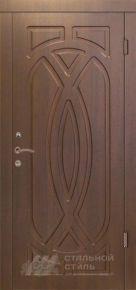 Дверь ДУ №24 с отделкой МДФ ПВХ - фото