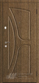 Металлическая дверь МДФ ДУ№25 с отделкой МДФ ПВХ - фото