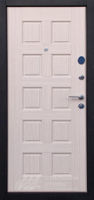 Дверь на дачу с МДФ-панелью ДЧ №10 с отделкой МДФ ПВХ - фото №2
