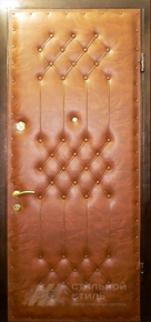 Дверь Винилискожа №4 с отделкой Винилискожа - фото