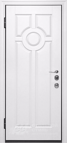 Дверь «Дверь ДШ №1» c отделкой МДФ ПВХ
