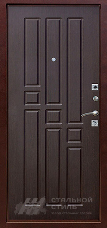 Дверь «Дверь МДФ №39» c отделкой МДФ ПВХ
